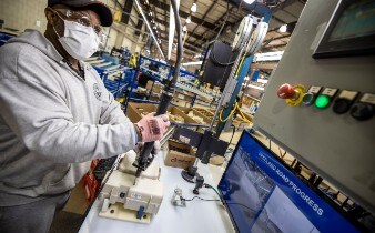 Powered Air-Purifying Respirator Production